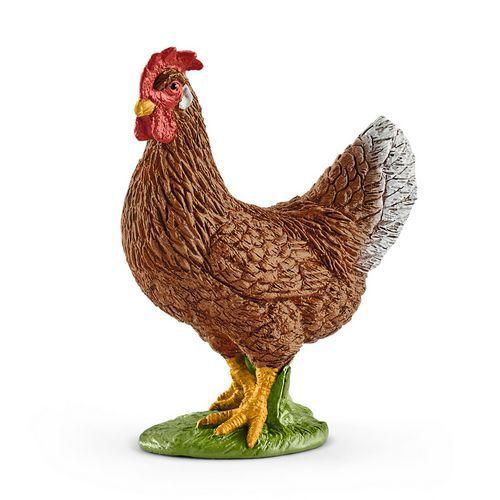 Illustration de : Figurine animal Poule - Schleich