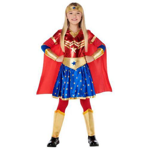 Illustration de : Costume Super-héroïne star 10-12 ans - Boland