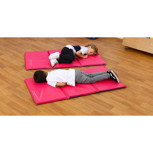 Illustration de : Matelas de repos dim. 120 x 60 x 2,5 cm