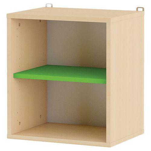 Illustration de : Etagère murale - Hauteur: 52 cm