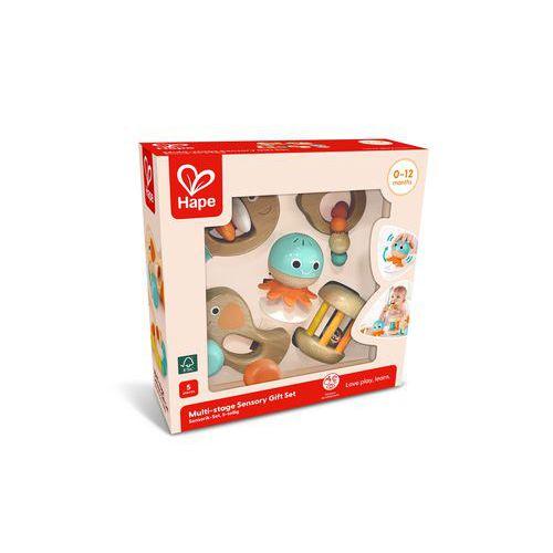 Illustration de : Coffret de 5 hochets - Hape