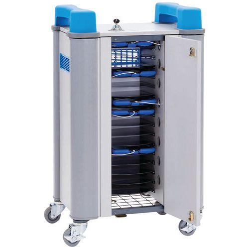 Illustration de : Chariot de recharge Tabcabby Compact pour le stockage horizontal – Lapcabby