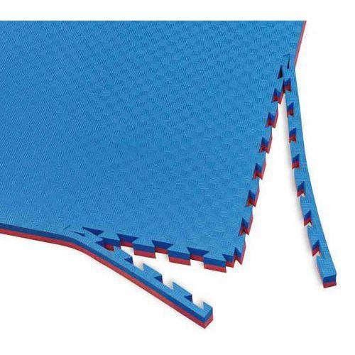 Illustration de : 4 tapis de gym emboitables 200 x 100 x 4cm - GES