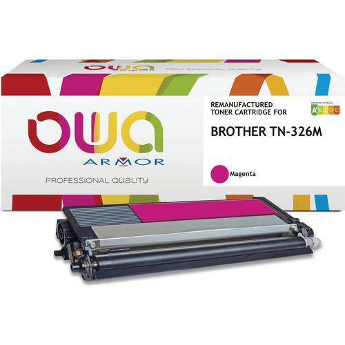 Illustration de : Toner remanufacturé BROTHER TN-326M - OWA