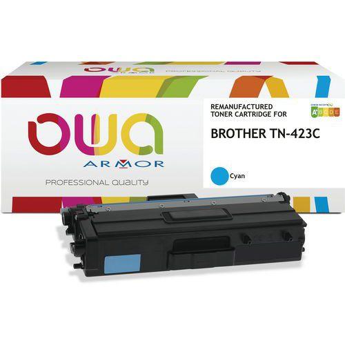 Illustration de : Toner remanufacturé BROTHER TN-423C - OWA