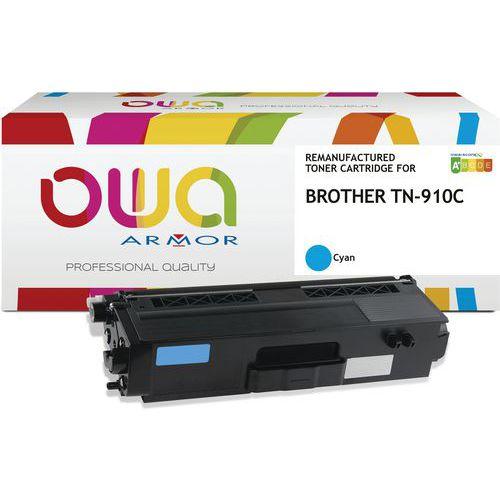 Illustration de : Toner remanufacturé BROTHER TN-910C - OWA
