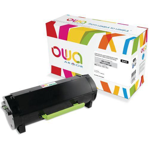 Illustration de : Toner remanufacturé DELL 593-11168 - 593-11167 - OWA