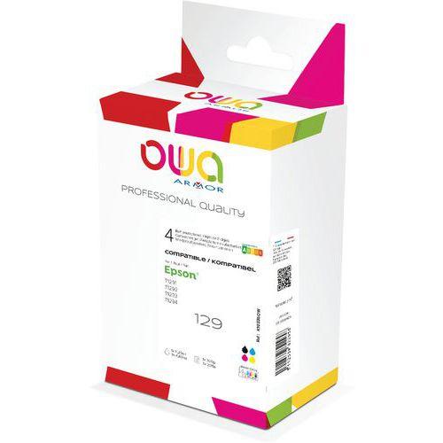 Illustration de : Cartouche d'encre remanufacturée EPSON T129 - OWA