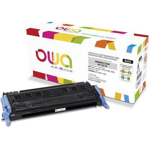 Illustration de : Toner remanufacturé HP C9731A - CANON EP-86 C - OWA