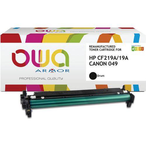 Illustration de : Tambour remanufacturé HP CF 219 A - CANON 049 - OWA