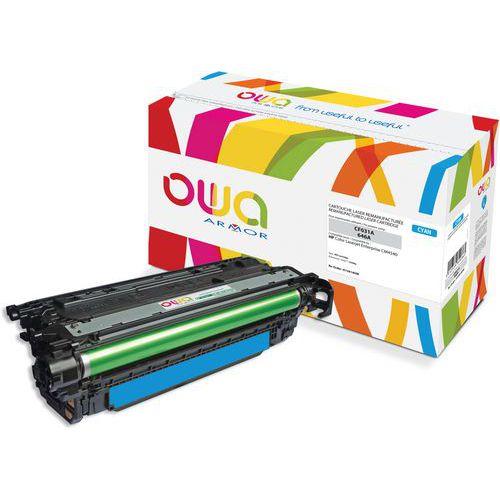 Illustration de : Toner remanufacturé HP CF031A - OWA
