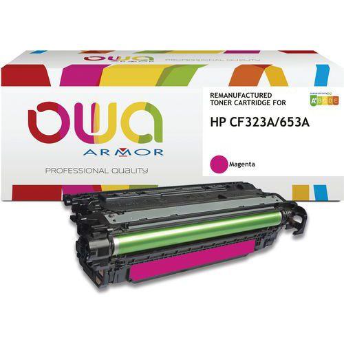 Illustration de : Toner remanufacturé HP CF323A - OWA