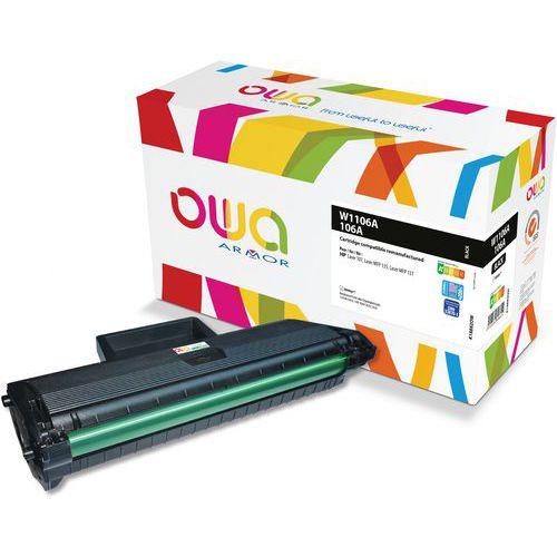 Illustration de : Toner remanufacturé HP W1106A - OWA