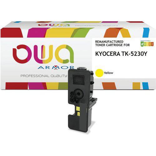 Illustration de : Toner remanufacturé KYOCERA TK-5230 Y - OWA