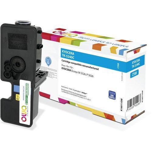 Illustration de : Toner remanufacturé KYOCERA TK-5240 C - OWA