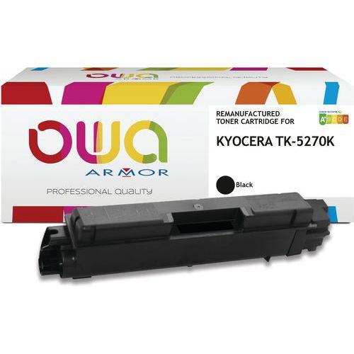 Illustration de : Toner remanufacturé KYOCERA TK-5270 K - OWA