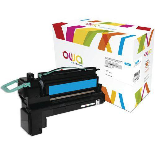 Illustration de : Toner remanufacturé LEXMARK C792X1CG - C792X2CG - OWA