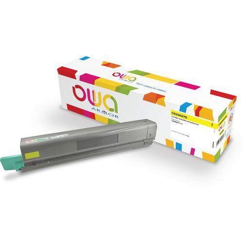 Illustration de : Toner remanufacturé LEXMARK C925H2YG - OWA