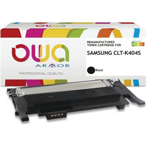 Illustration de : Toner remanufacturé SAMSUNG CLT-K404S/ELS - OWA