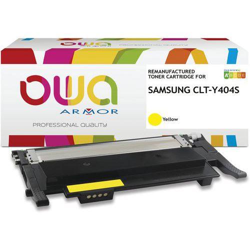 Illustration de : Toner remanufacturé SAMSUNG CLT-Y404S/ELS - OWA