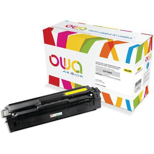 Illustration de : Toner remanufacturé SAMSUNG CLT-Y504S/ELS - OWA