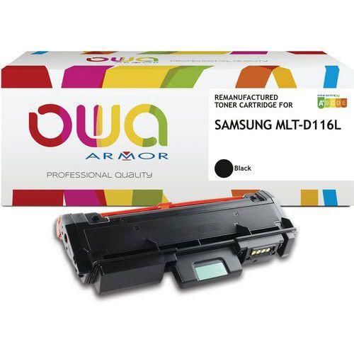 Illustration de : Toner remanufacturé SAMSUNG MLT-D116L/ELS - OWA