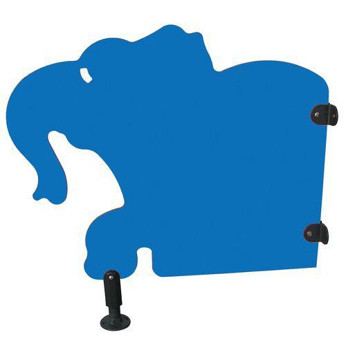 Illustration de : Séparation pour toilette enfant - Eléphant