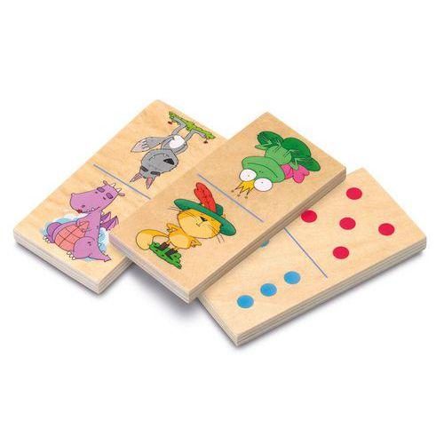 Illustration de : Domino nature en bois