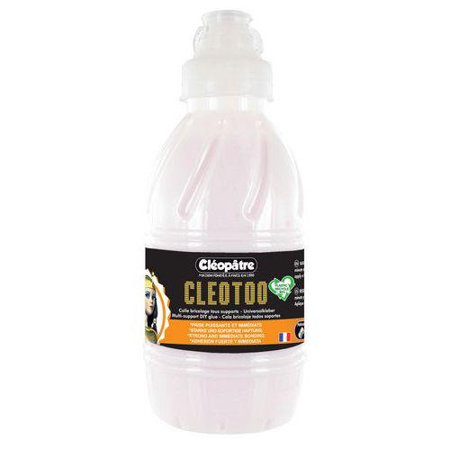 Illustration de : Cleotoo flacon de 500 g colle extra forte - Cleopatre