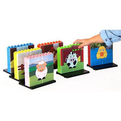 Illustration de : Puzzles verticaux animaux de la ferme