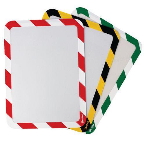 Illustration de : Pochette-cadre d'affichage - Dos magnétique A4