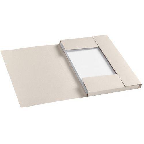 Illustration de : Lot 10 chemises 3 rabats A4 paperwise 226g/m2 - Djois made by Tarifold