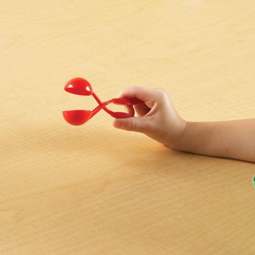 Illustration de : Lot de 6 pinces à boule - Learning ressources