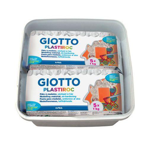 Illustration de : Pack eco 2 kg plastiroc 4 x 500g - Giotto