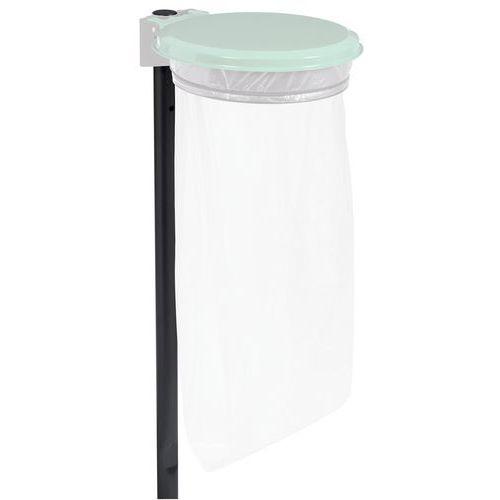Illustration de : Poteau pour support sac-poubelle - Manutan Expert