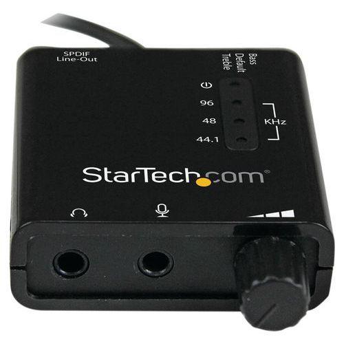 Illustration de : Convertisseur DAC USB audio SPDIF numérique - StarTech