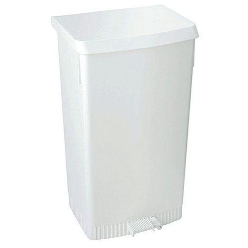 Illustration de : Poubelle à pédale avec support de sac 60L - Vepabins