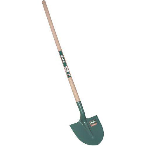 Illustration de : Pelle acier terrassier - Ronde