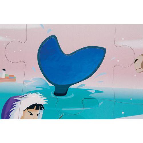 Illustration de : Puzzle tactile la vie sur la banquise - Janod