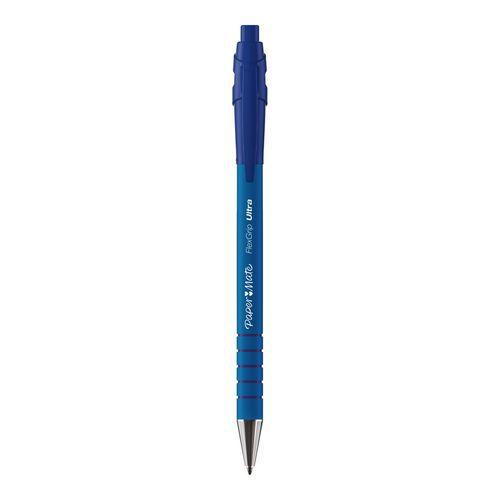 Illustration de : Stylo bille pointe moyenne rétractable flex Grip ultra - Papermate