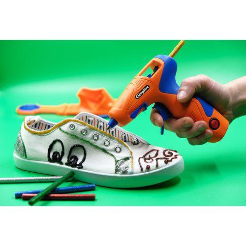 Illustration de : Pistolet à colle et à peinture 3D sans fil - Cléopâtre