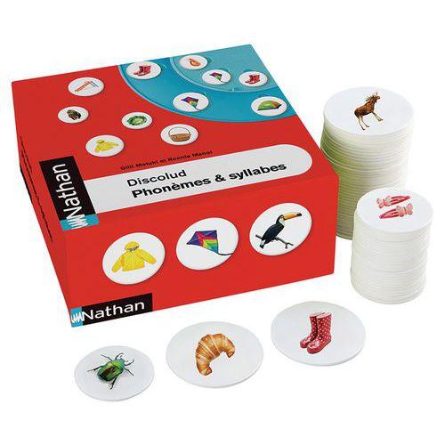 Illustration de : Discolud - Phonèmes & Syllabes - Nathan