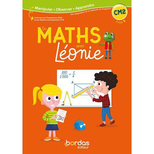 Illustration de : Les maths avec Léonie CM2 Cahier élève édition 2023