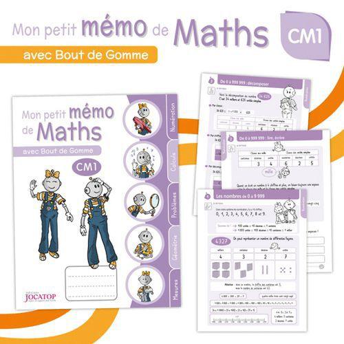 Illustration de : Mon petit mémo de maths au CM1