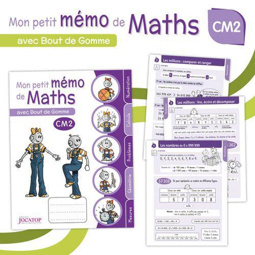 Illustration de : Mon petit mémo de maths au CM2