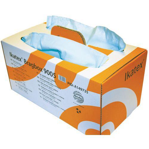 Illustration de : Chiffon non tissé - Boîte distributrice 200 formats - Ikatex
