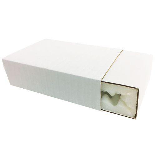 Illustration de : Étui-fourreau d'expédition - Intérieur mousse - Blanc