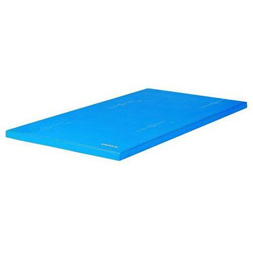 Illustration de : Tapis de gymnastique houssé 200 x 100 cm - Dimasport
