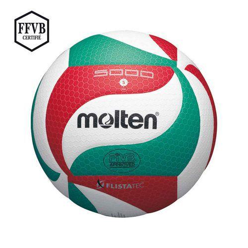 Illustration de : Ballon de volley V5M5000 - Molten