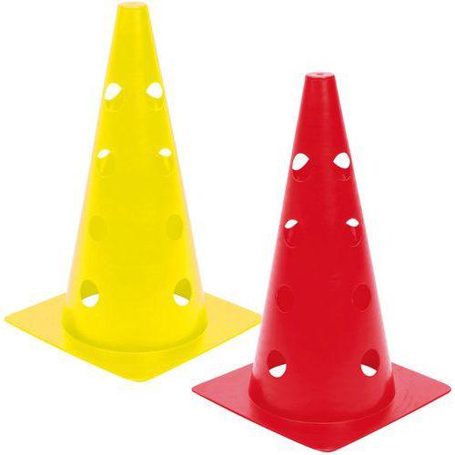 Illustration de : Cône à trous - Eco - hauteur 35 cm